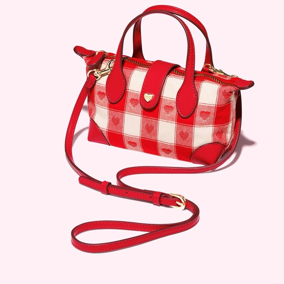 Stoney Clover Lane Pouchette Crossbody Bag 01 & Jumbo Scrunchie - Amore - Italy - Picture 13 of 16